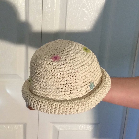 Little girl straw hat - Picture 4 of 10